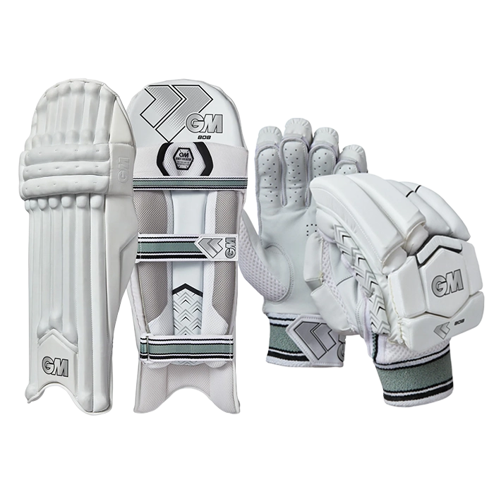 Gunn & Moore 808 Batting Pads and Gloves Bundle