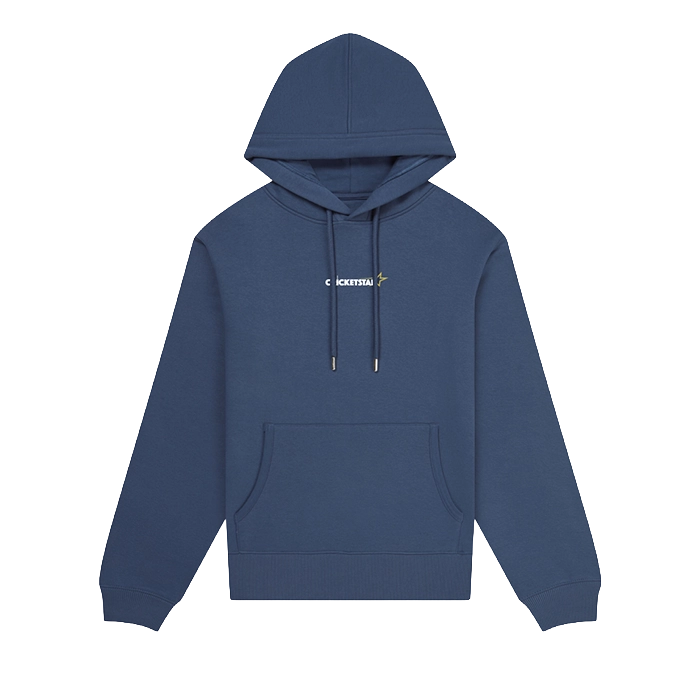 Organic Heavy Hoodie Blue