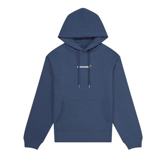 Organic Heavy Hoodie Blue