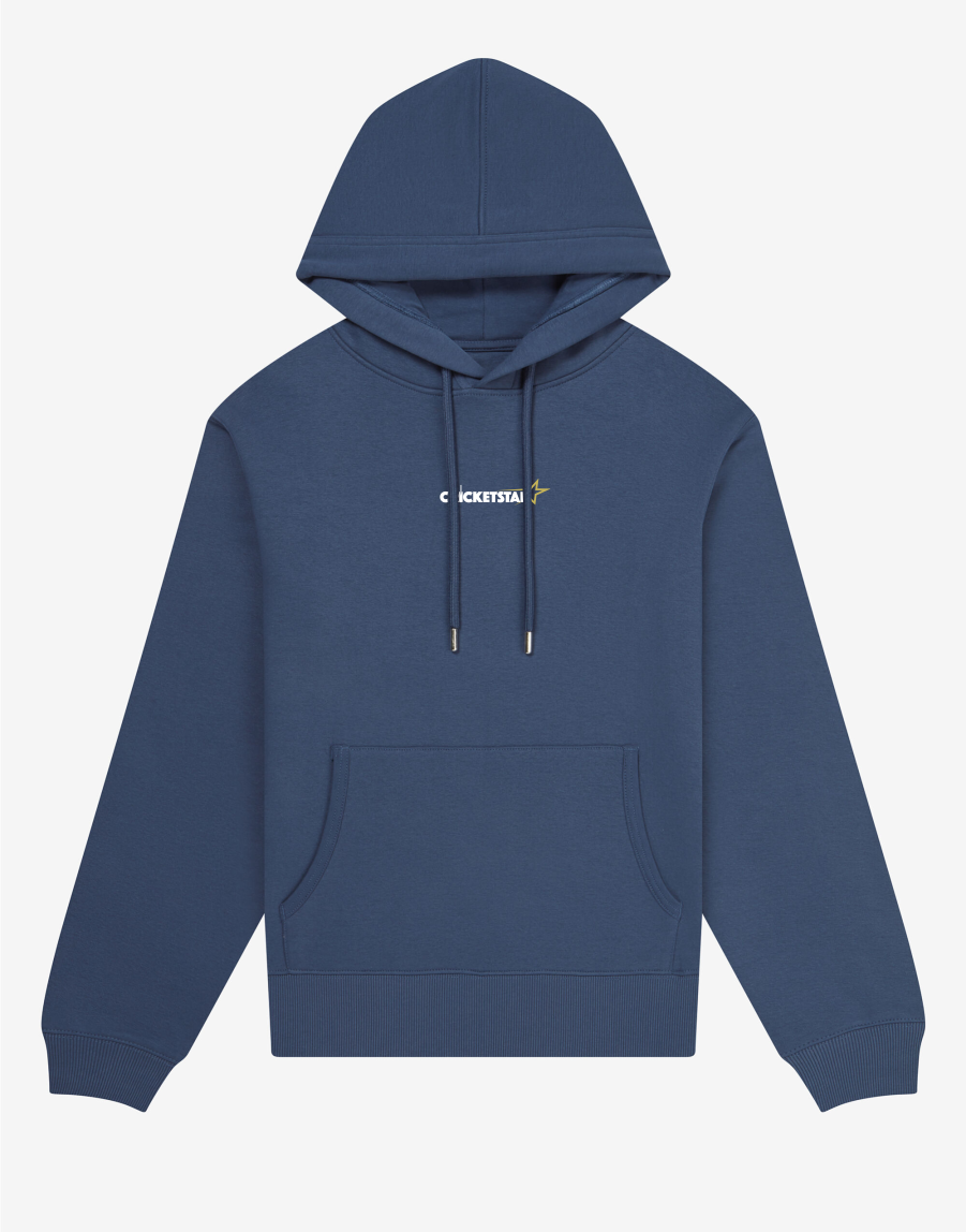 Organic Heavy Hoodie Blue