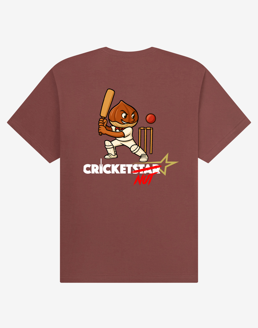 Organic Heavy T-Shirt Burgundy