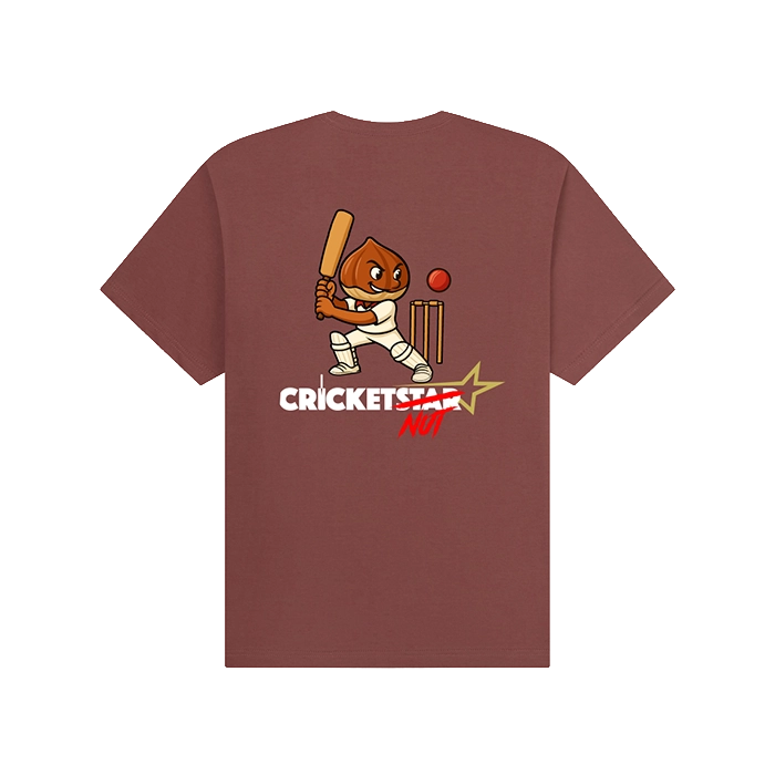 Organic Heavy T-Shirt Burgundy