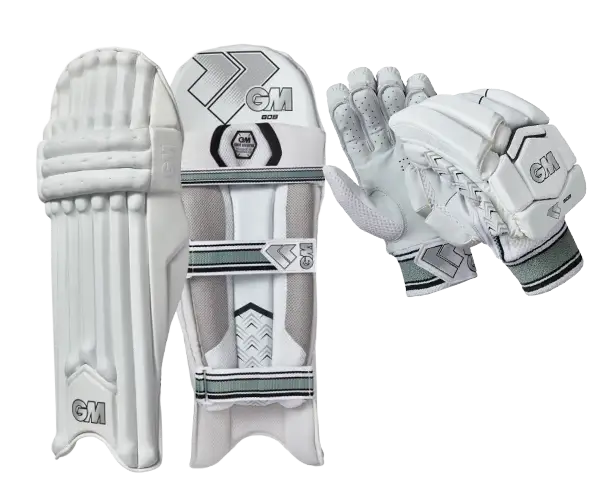 Gunn & Moore 808 Batting Pads and Gloves Bundle
