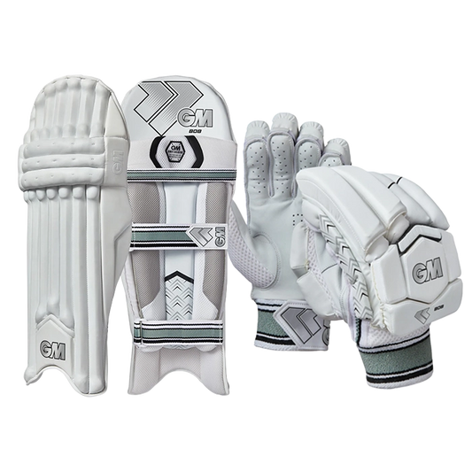 Gunn & Moore 808 Batting Pads and Gloves Bundle