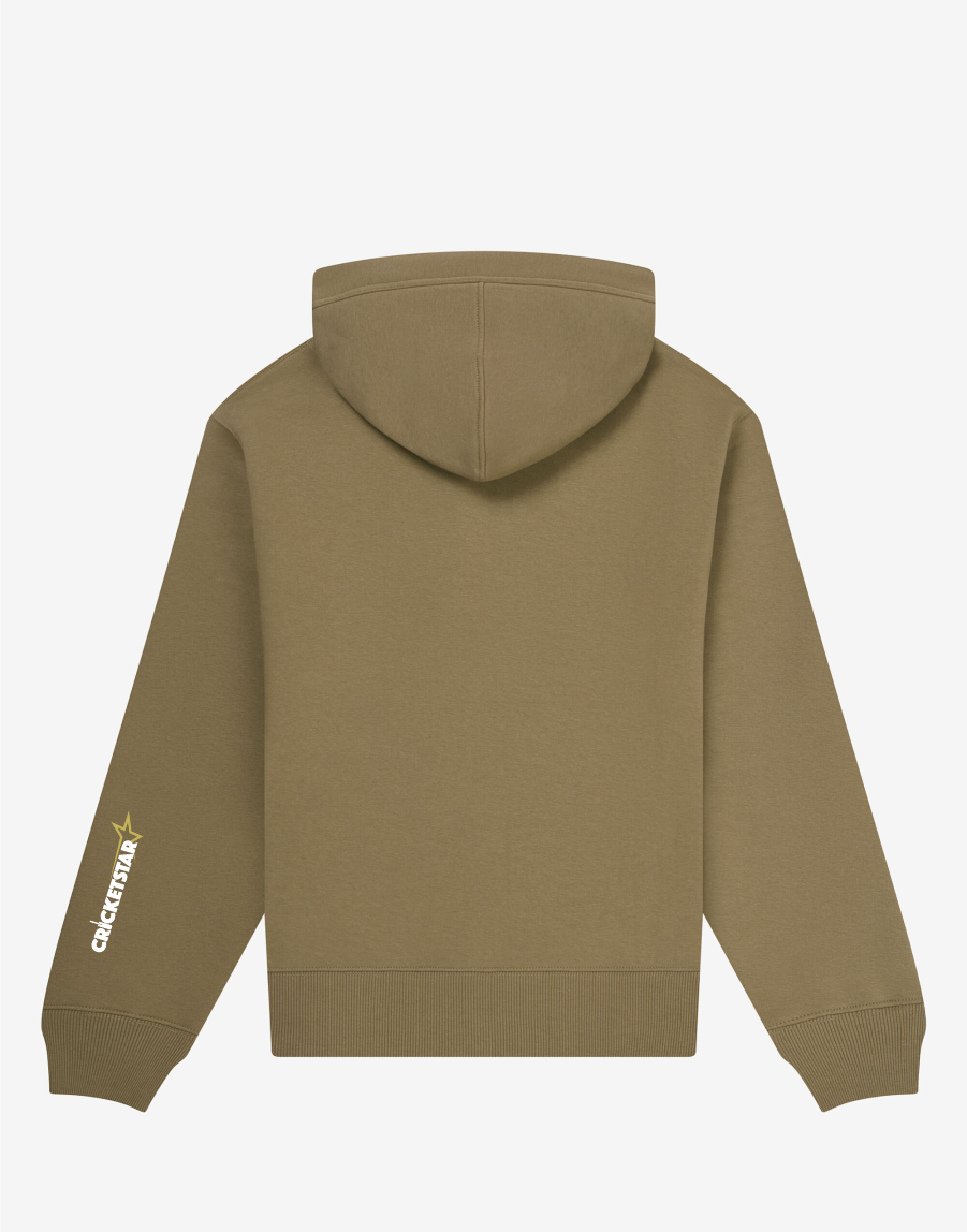 Organic Heavy Hoodie Khaki