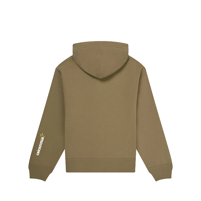 Organic Heavy Hoodie Khaki