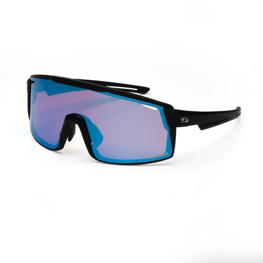 Sunwise Vivid Black with Cricket Lens and Anti Fog